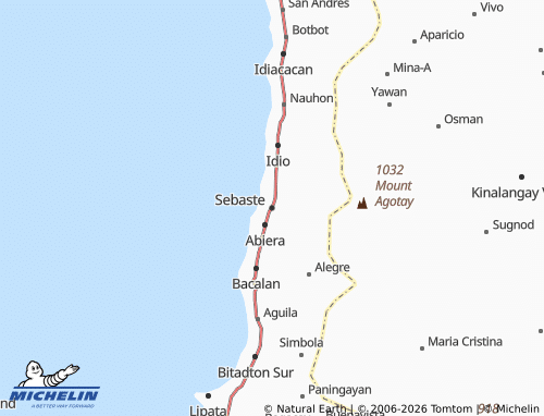 MICHELIN Sebaste map - ViaMichelin