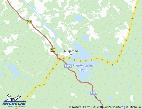 MICHELIN-Landkarte Nuijamaa - ViaMichelin