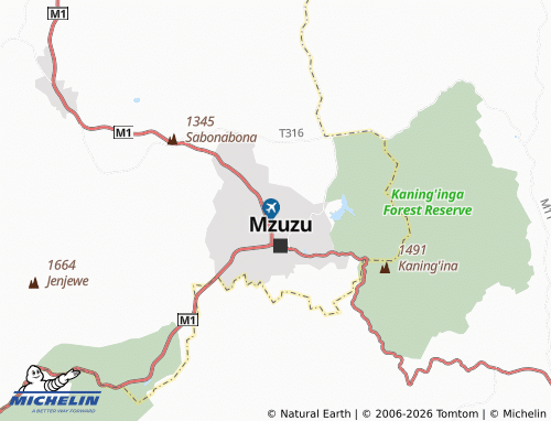 Mapa MICHELIN Chiputula - ViaMichelin