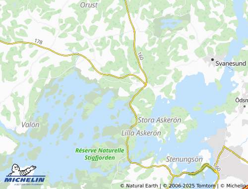 MICHELIN Svanvik map - ViaMichelin