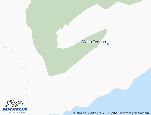 MICHELIN Beringin Lamo map - ViaMichelin