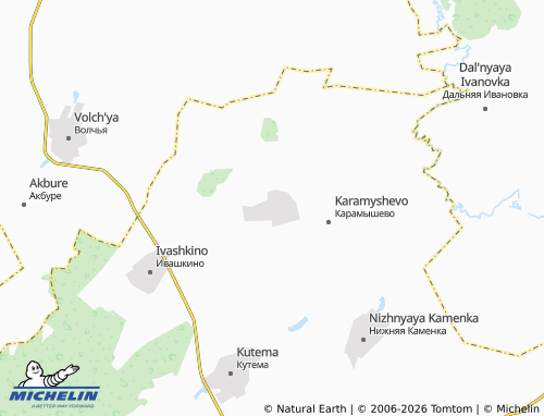 MICHELIN-Landkarte Akkireyevo - ViaMichelin