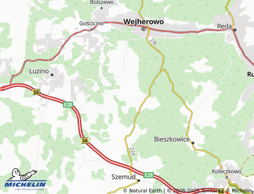 Mapa MICHELIN Ustarbowo - ViaMichelin