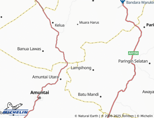 MICHELIN Pampanan map - ViaMichelin
