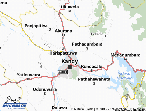 Mappa MICHELIN Watapuluwa - ViaMichelin
