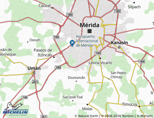 Mappa MICHELIN La Flor del Sur - ViaMichelin