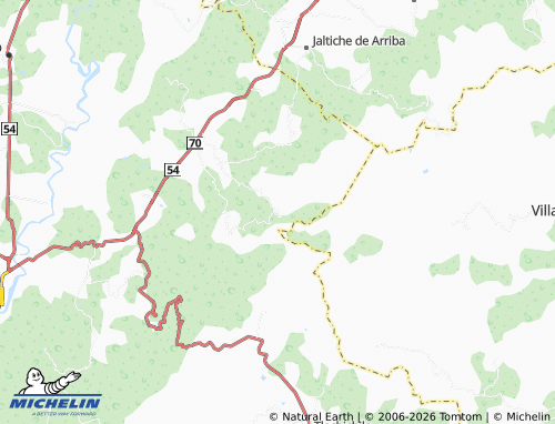 MICHELIN Loma Larga map - ViaMichelin