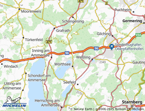 Mapa MICHELIN Waldbrunn - ViaMichelin