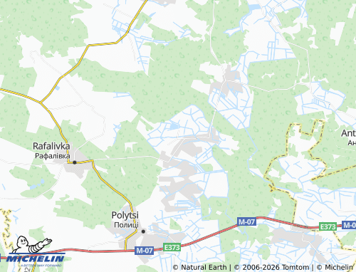 Mappa MICHELIN Chucheve - ViaMichelin