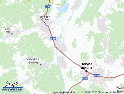 MICHELIN Tiapche map - ViaMichelin