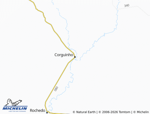 Mapa MICHELIN Corguinho - ViaMichelin