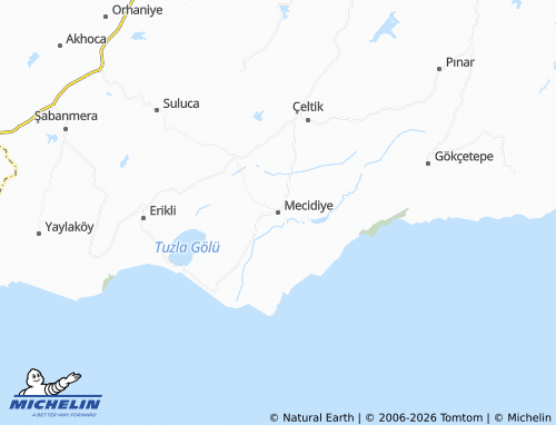 Carte MICHELIN Mecidiye - ViaMichelin