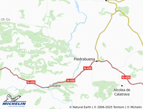 MICHELIN Hornias Bajas map - ViaMichelin