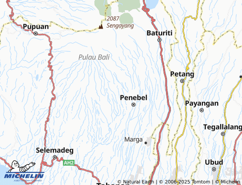 MICHELIN Mengeste map - ViaMichelin