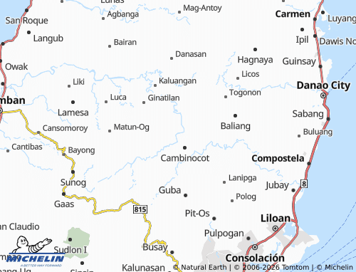 Mapa MICHELIN Lusaran - ViaMichelin