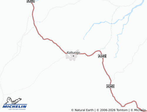 MICHELIN Kaltungo map - ViaMichelin
