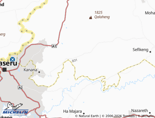 MICHELIN Makube map - ViaMichelin