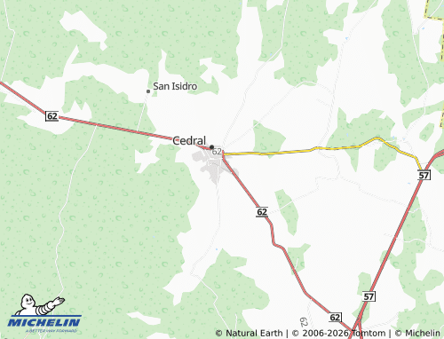 Carte MICHELIN Del Bosque - ViaMichelin