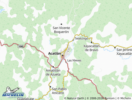 MICHELIN Santa Rosa map - ViaMichelin