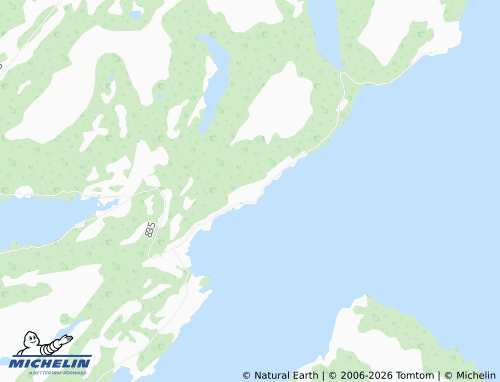 MICHELIN-Landkarte Nordfold - ViaMichelin