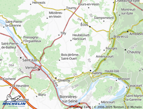 Carte MICHELIN Haricourt - ViaMichelin