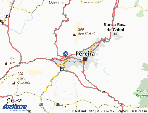 Mappa MICHELIN El Triunfo - ViaMichelin