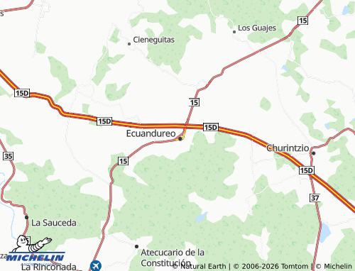 MICHELIN Centro map - ViaMichelin