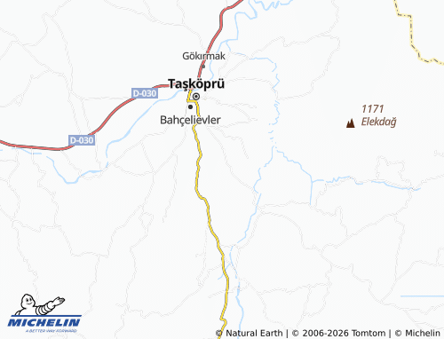 MICHELIN Tavukçuoğlu map - ViaMichelin