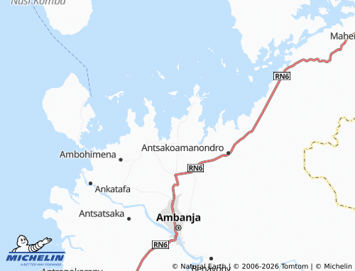 Mapa MICHELIN Ambalahonko - ViaMichelin