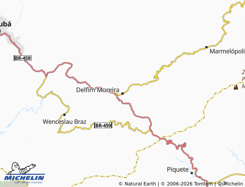 Mapa MICHELIN Delfim Moreira - ViaMichelin