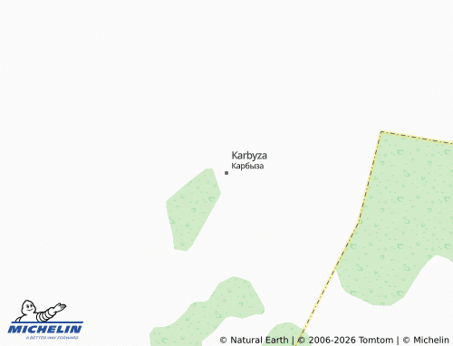 MICHELIN-Landkarte Karbyza - ViaMichelin