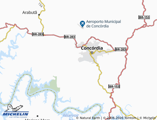 Mapa MICHELIN Santa Rita - ViaMichelin