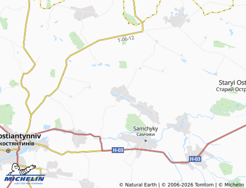 Carte MICHELIN Kyseli - ViaMichelin
