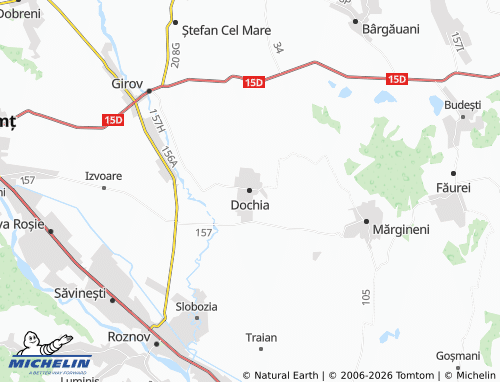 Mappa MICHELIN Dochia - ViaMichelin