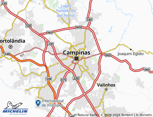 Mapa MICHELIN Campinas - ViaMichelin