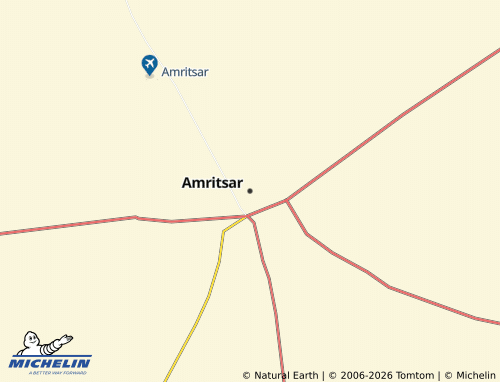 Mappa MICHELIN Amritsar - ViaMichelin