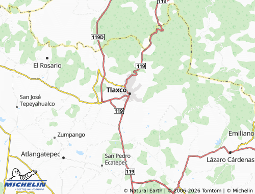 Carte MICHELIN Ejidal - ViaMichelin