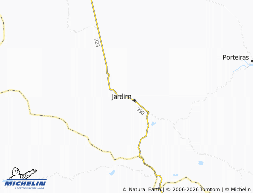 MICHELIN Frei Damião map - ViaMichelin