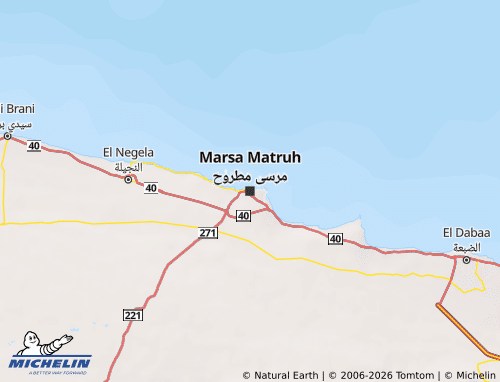 Mappa MICHELIN Matruh - ViaMichelin