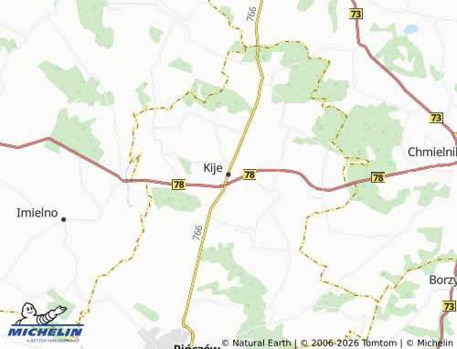 Carte MICHELIN Kije - ViaMichelin