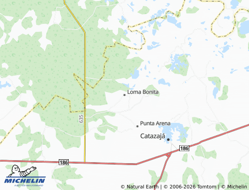 Mapa MICHELIN Loma Bonita - ViaMichelin