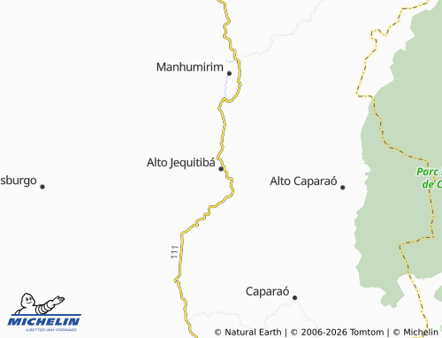 Mapa MICHELIN Alto Jequitibá - ViaMichelin