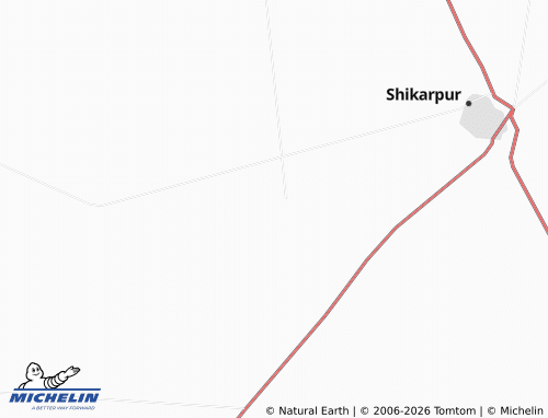 MICHELIN Garhi Yasin map - ViaMichelin