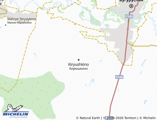 MICHELIN-Landkarte Kiryushkino - ViaMichelin