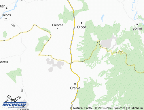 Carte MICHELIN Ucuriș - ViaMichelin