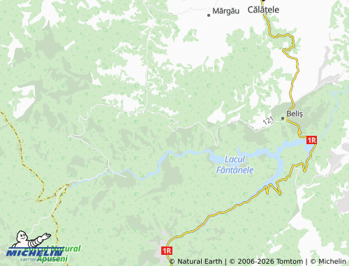 MICHELIN Dealu Botii map - ViaMichelin