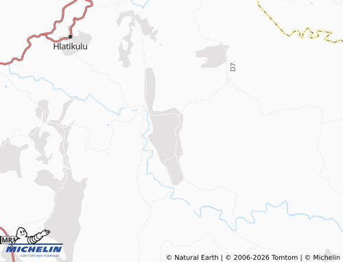 MICHELIN Mpondo Hill map - ViaMichelin