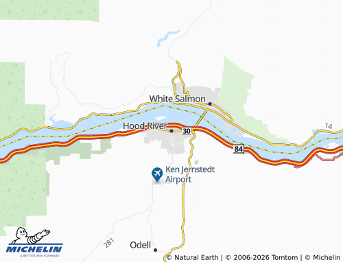Mapa MICHELIN Hood River - ViaMichelin