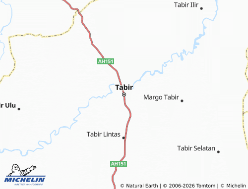 Mappa MICHELIN Tabir - ViaMichelin