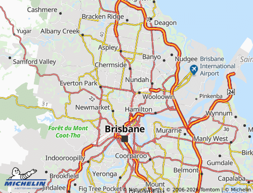 Mapa MICHELIN Gordon Park - ViaMichelin